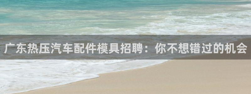 易倍单词app下载：广东热压汽车配件模具招聘：你不想错过