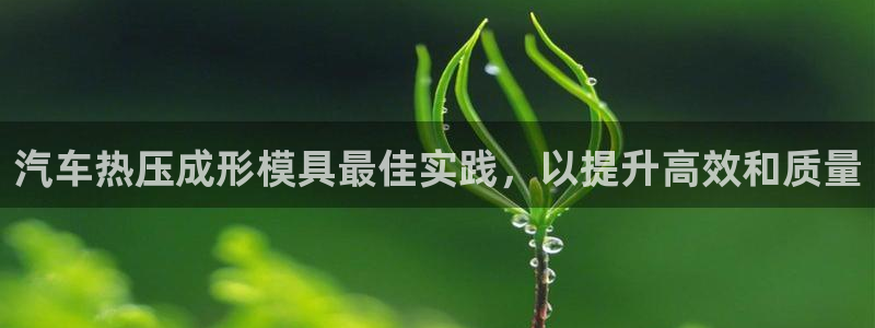 emc易倍全站：汽车热压成形模具最佳实践，以提升高效和质
