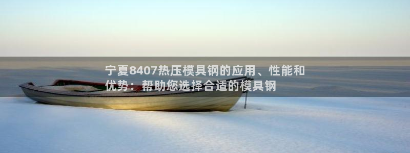 易倍达科技有限公司：宁夏8407热压模具钢的应用、性能和